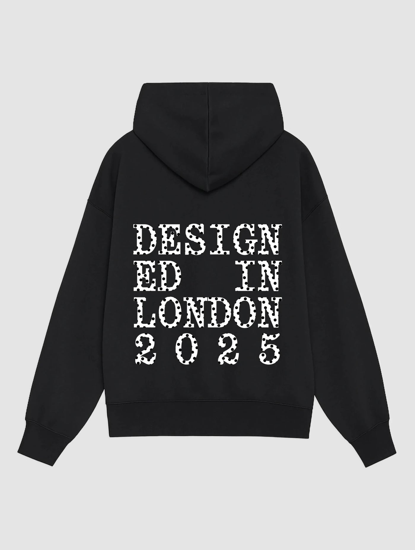 designed in london hoodie - In Print We Trust