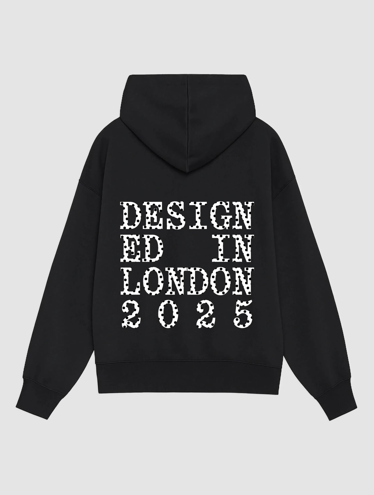 designed in london hoodie - In Print We Trust