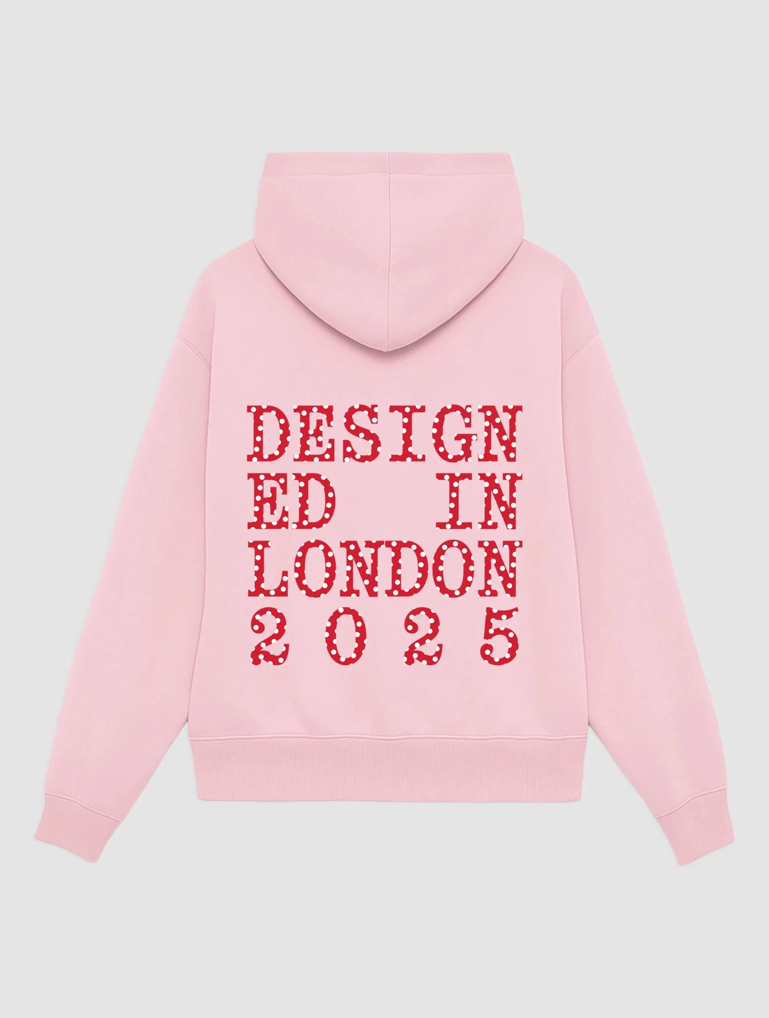 designed in london hoodie - In Print We Trust