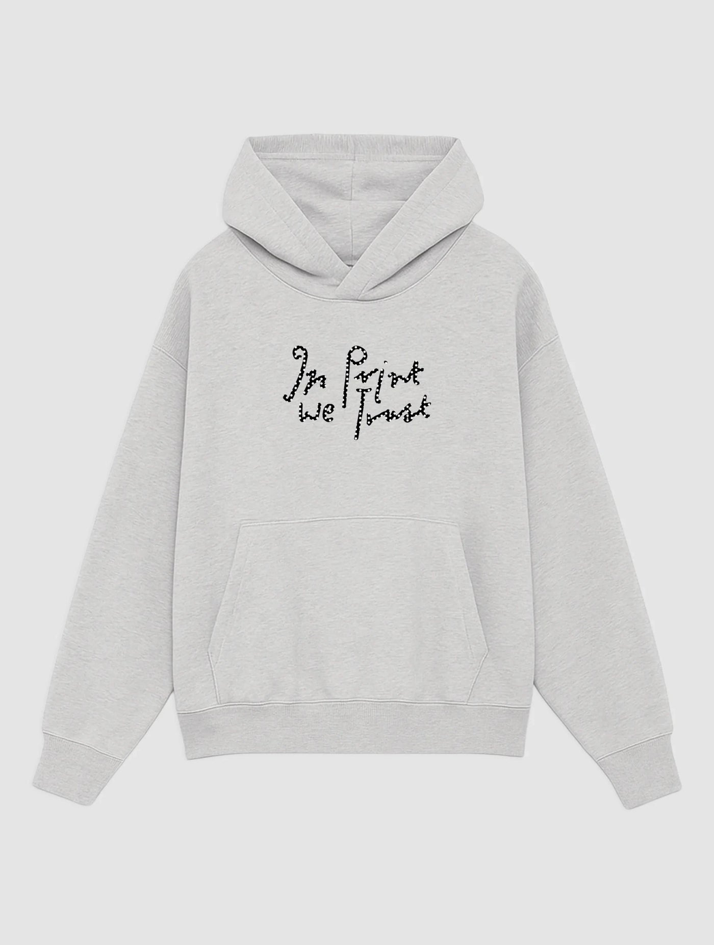 designed in london hoodie - In Print We Trust