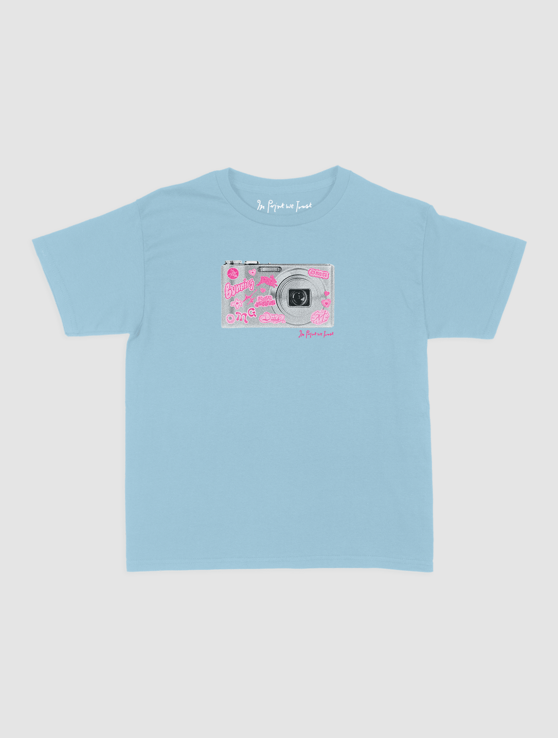 digital baby tee - In Print We Trust