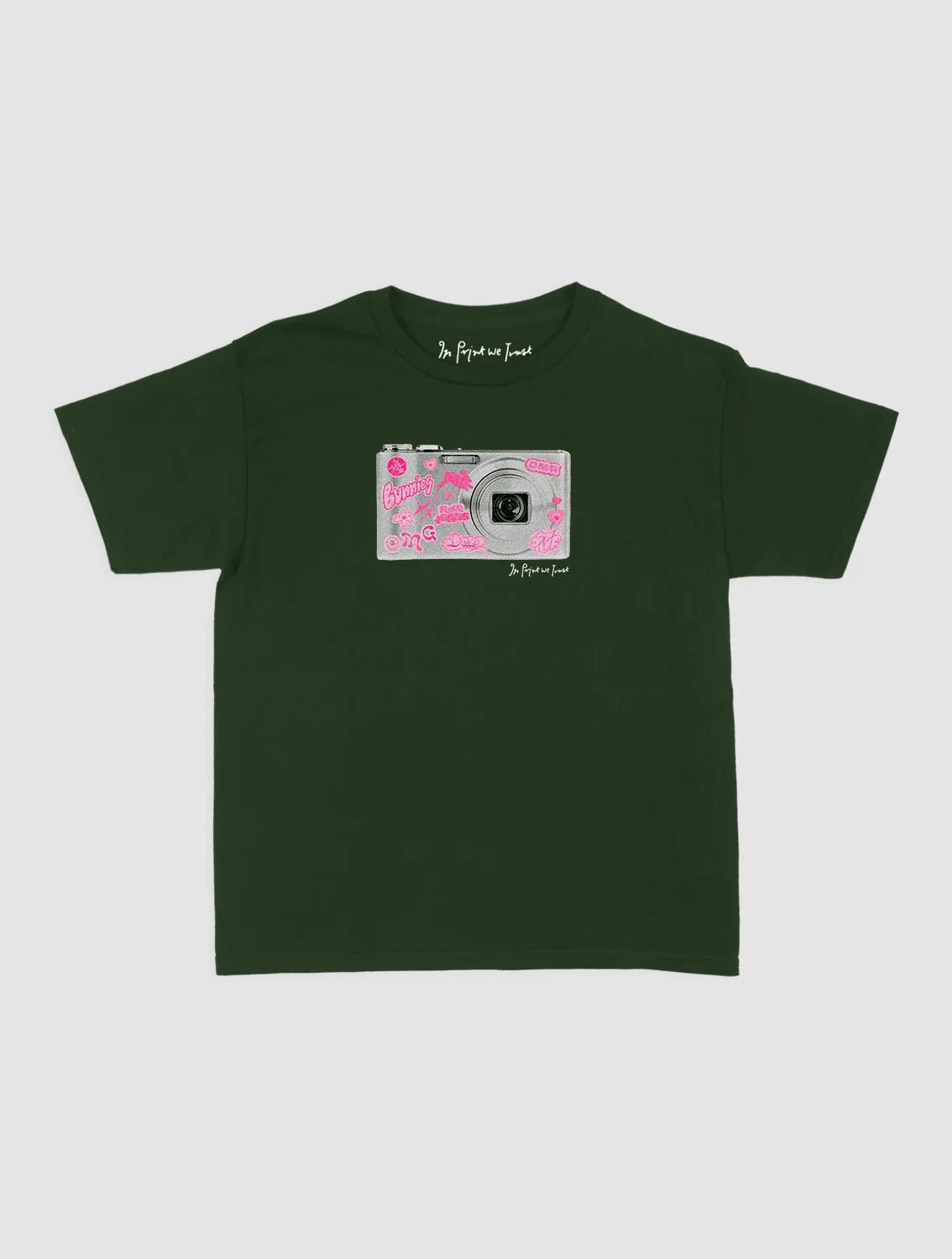 digital baby tee - In Print We Trust