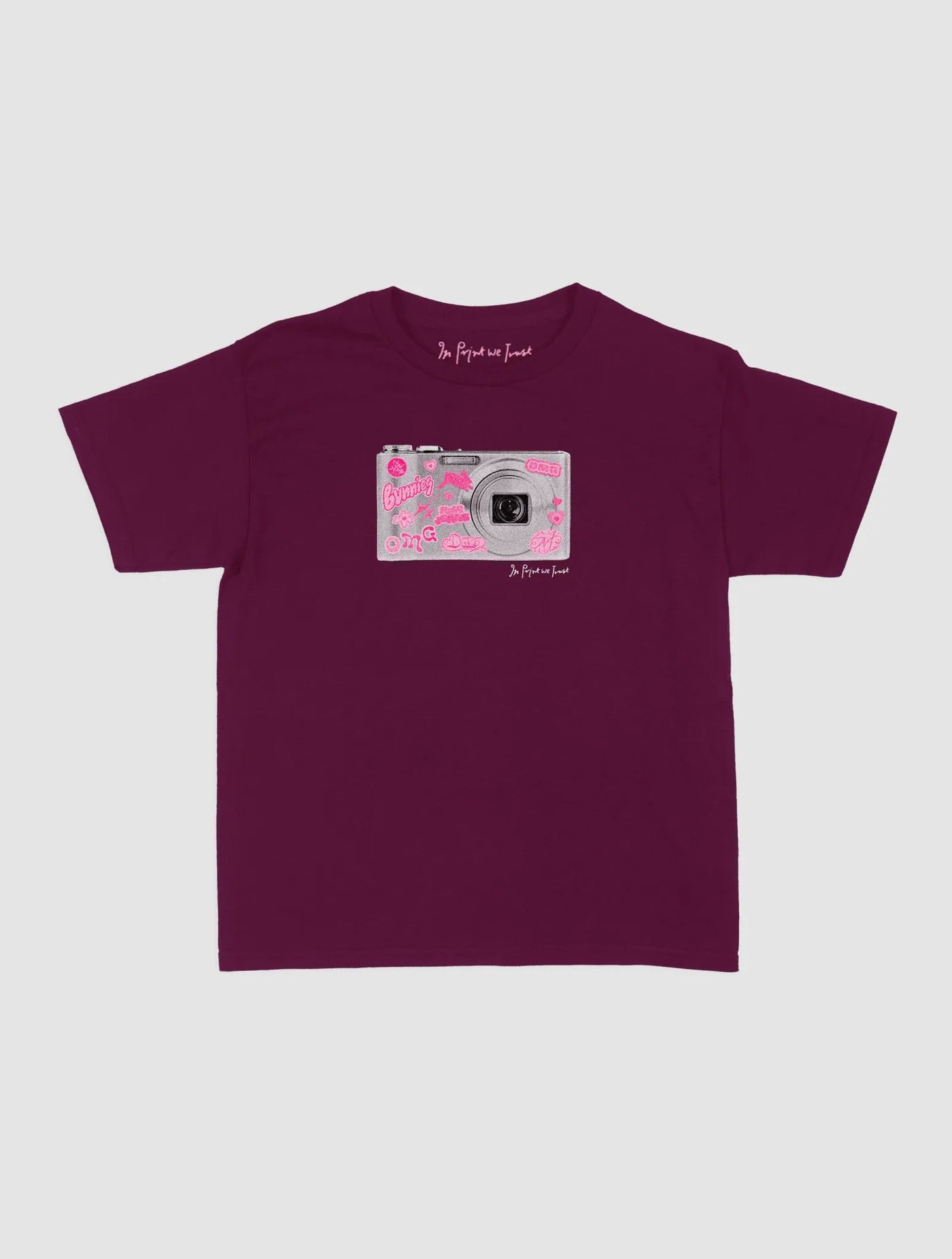 digital baby tee - In Print We Trust