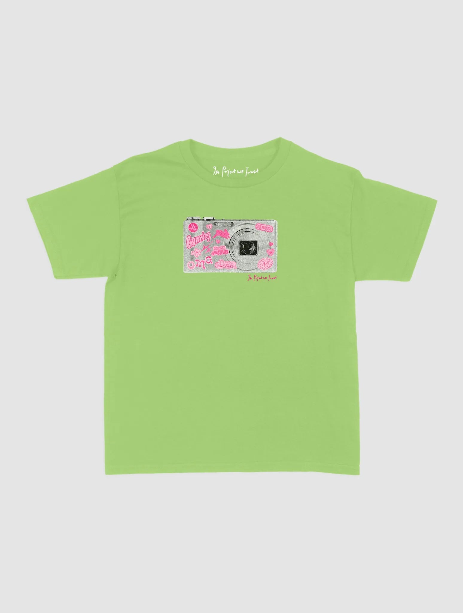 digital baby tee - In Print We Trust