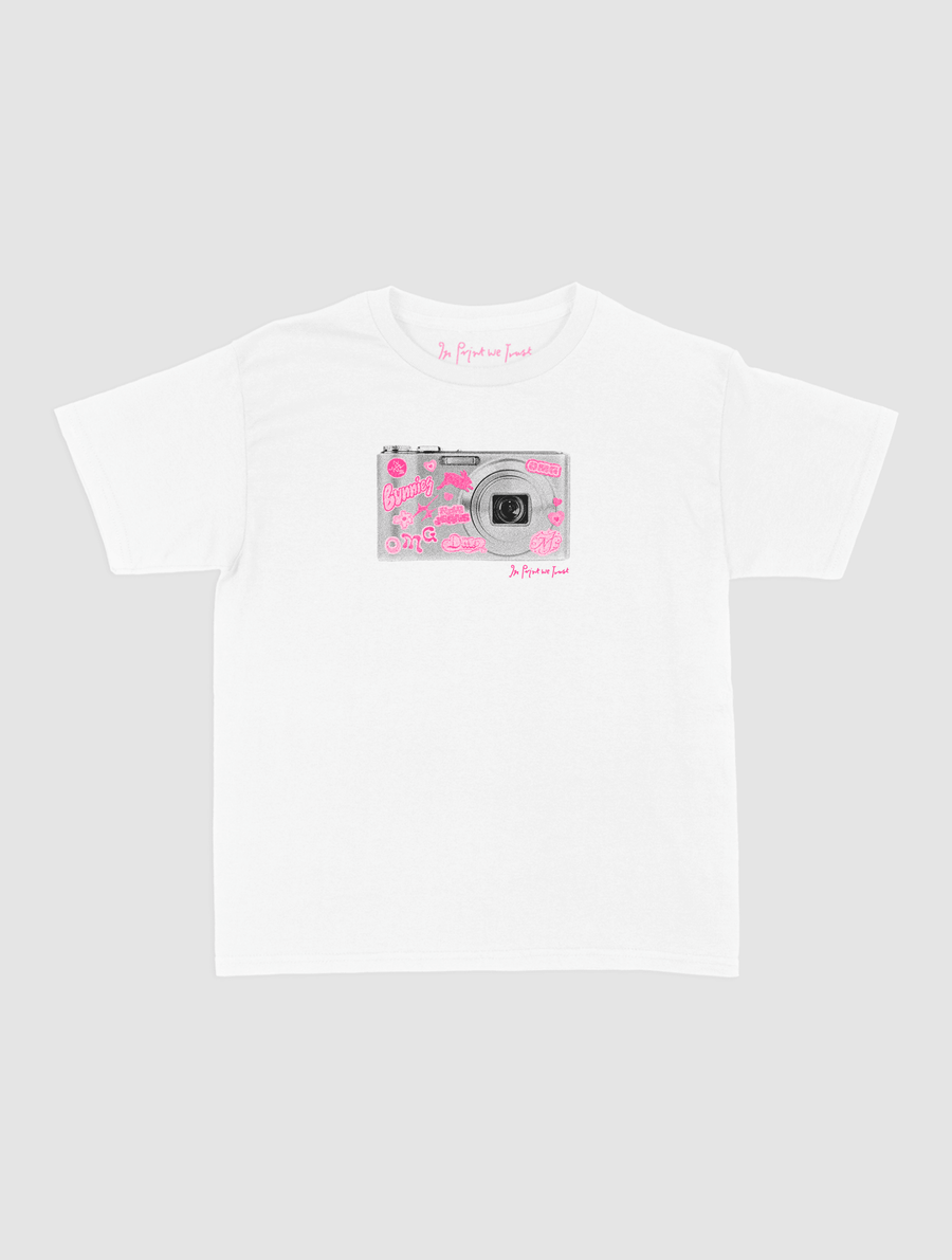 digital baby tee - In Print We Trust