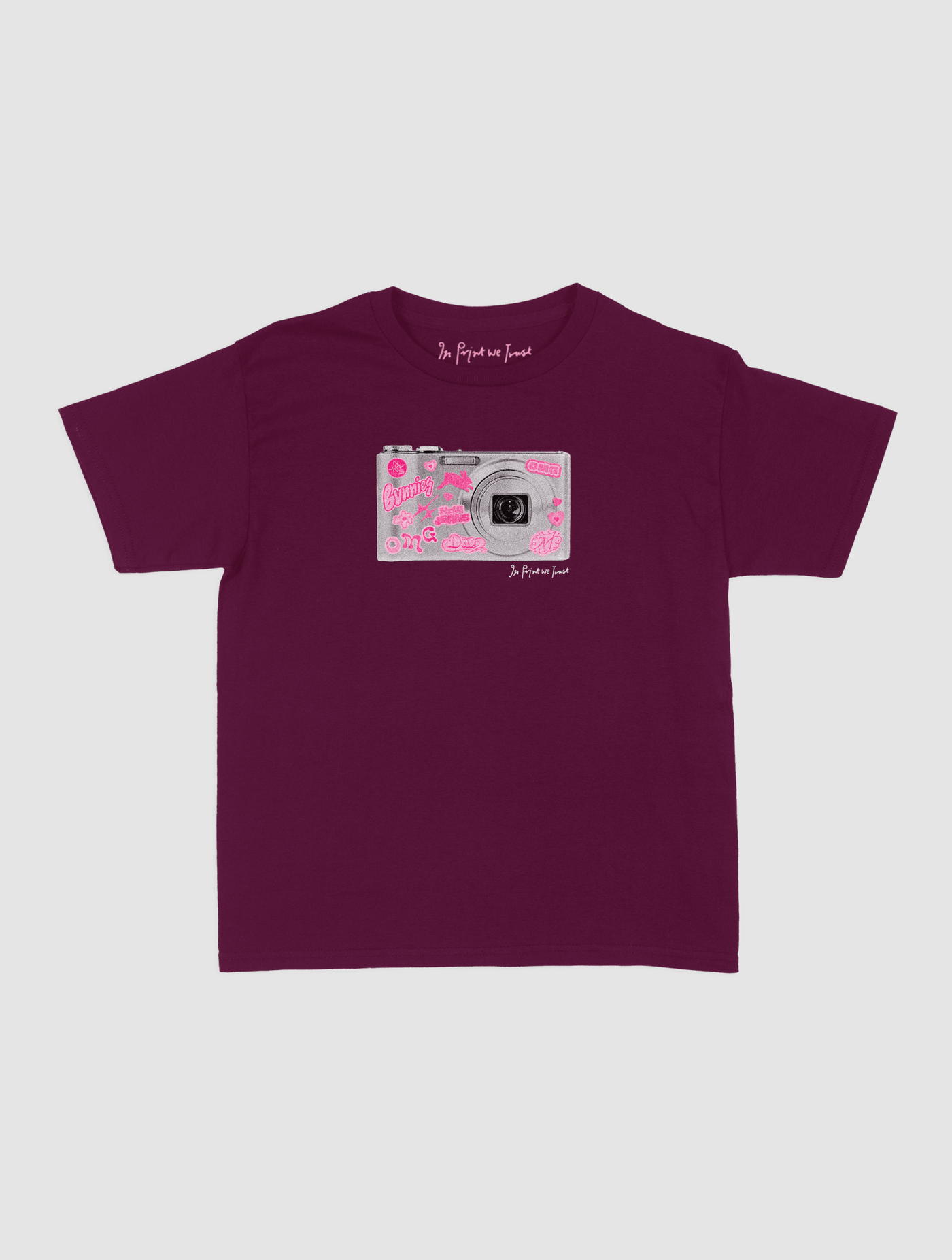 digital baby tee - In Print We Trust