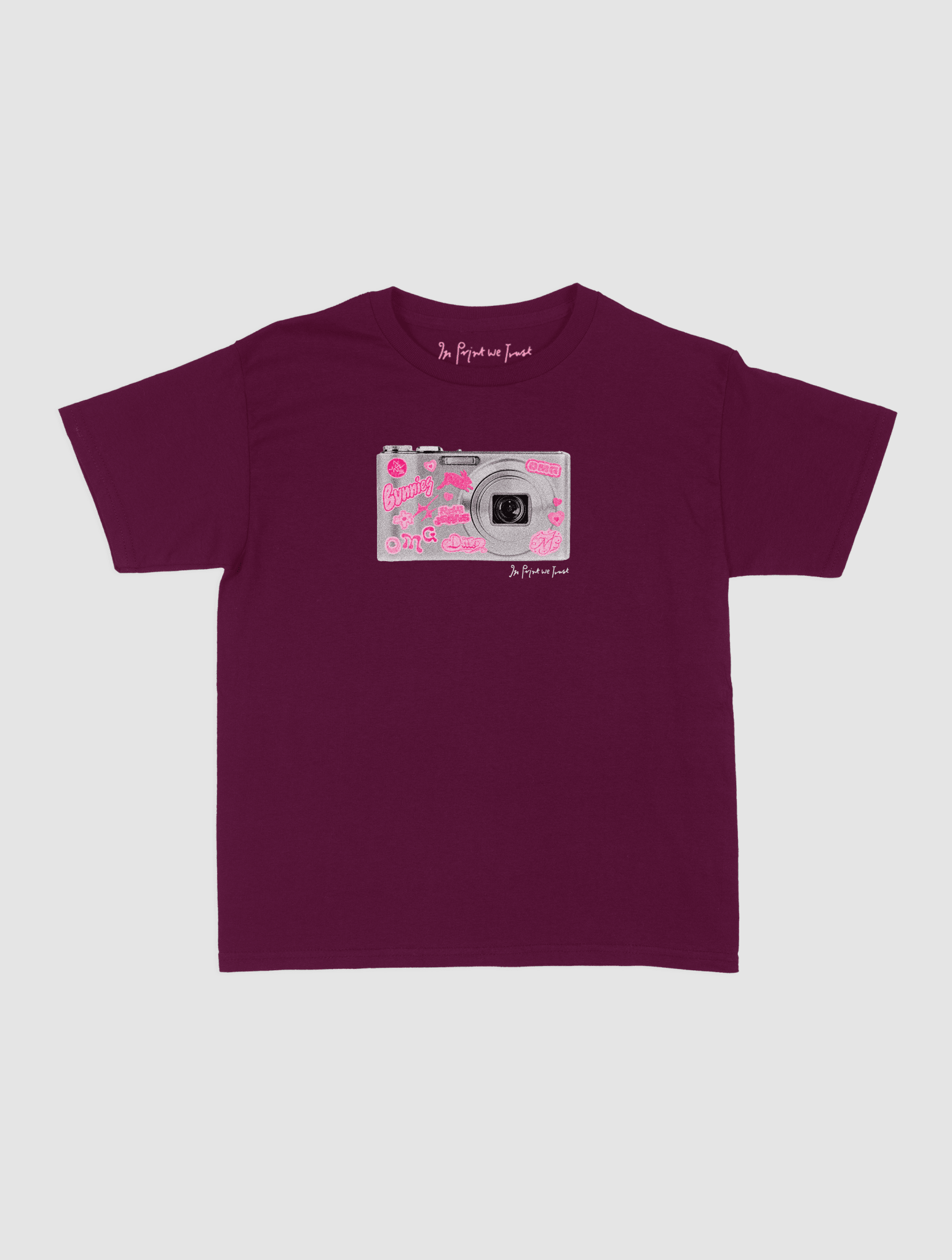 digital baby tee - In Print We Trust