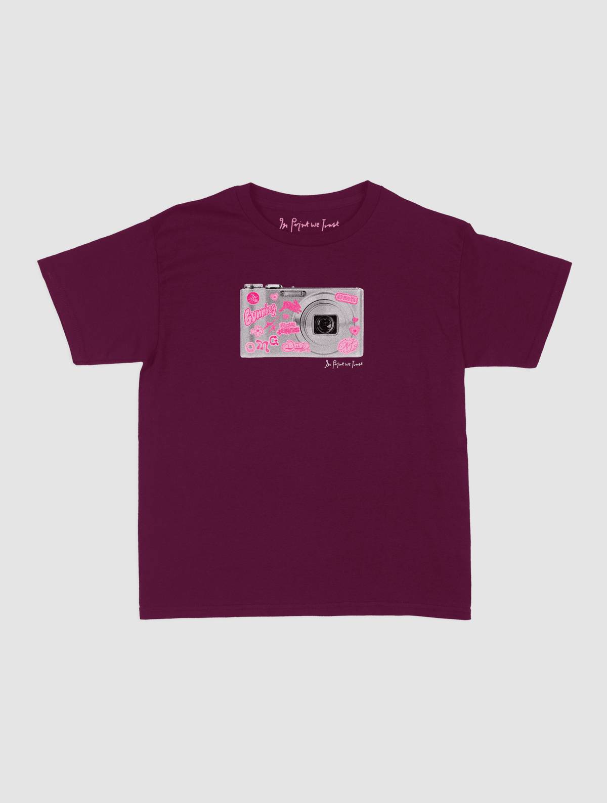 digital baby tee - In Print We Trust
