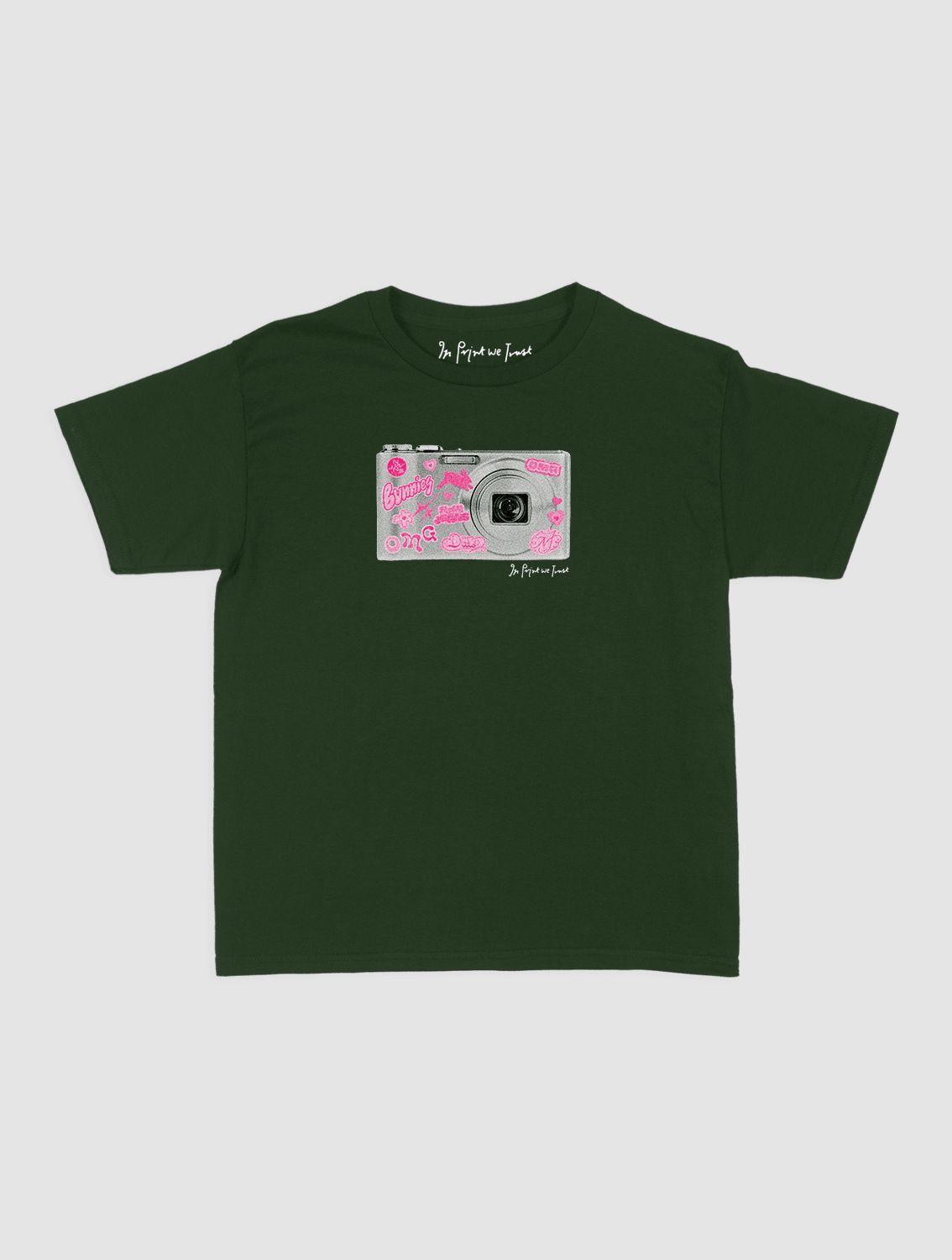 digital baby tee - In Print We Trust