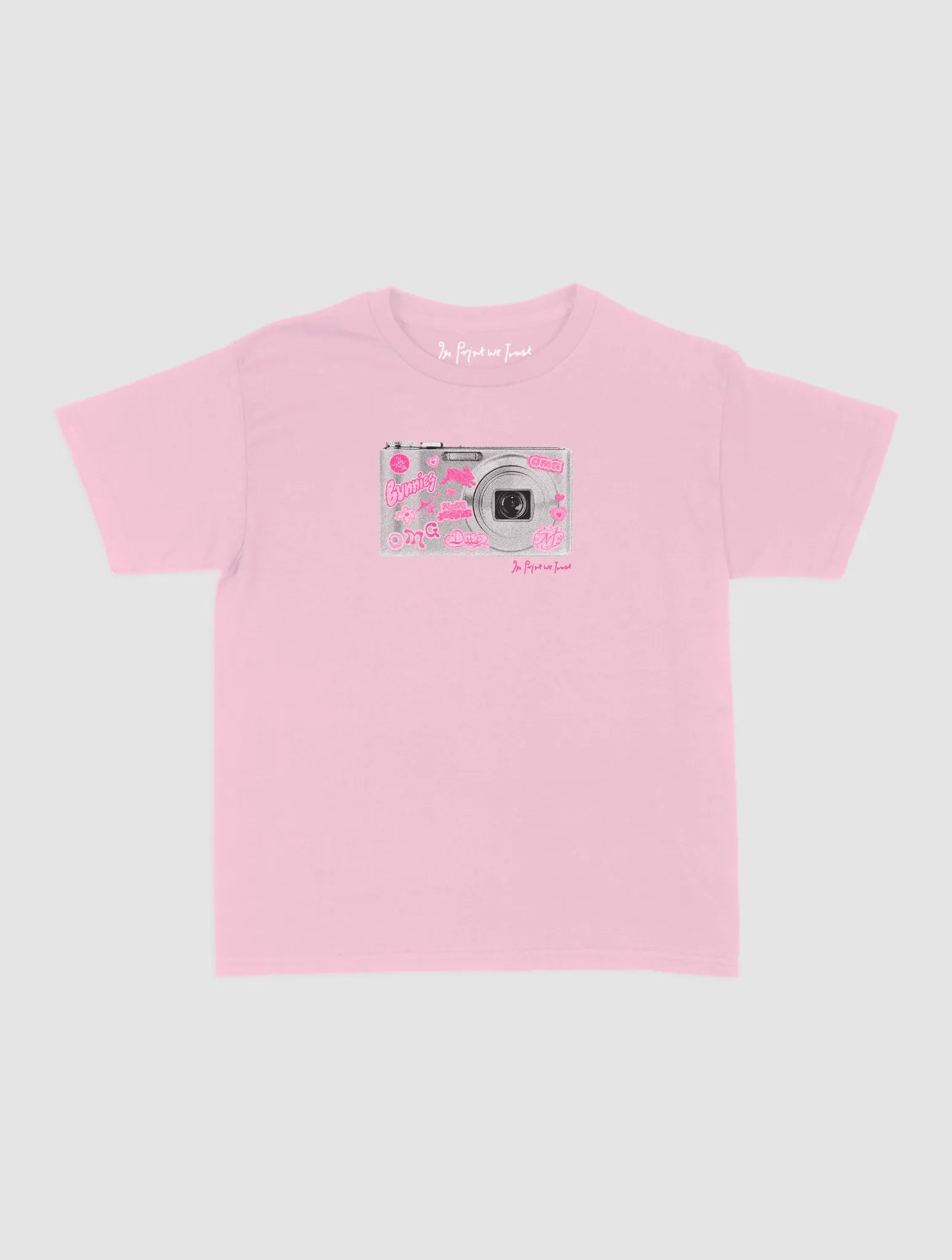digital baby tee - In Print We Trust