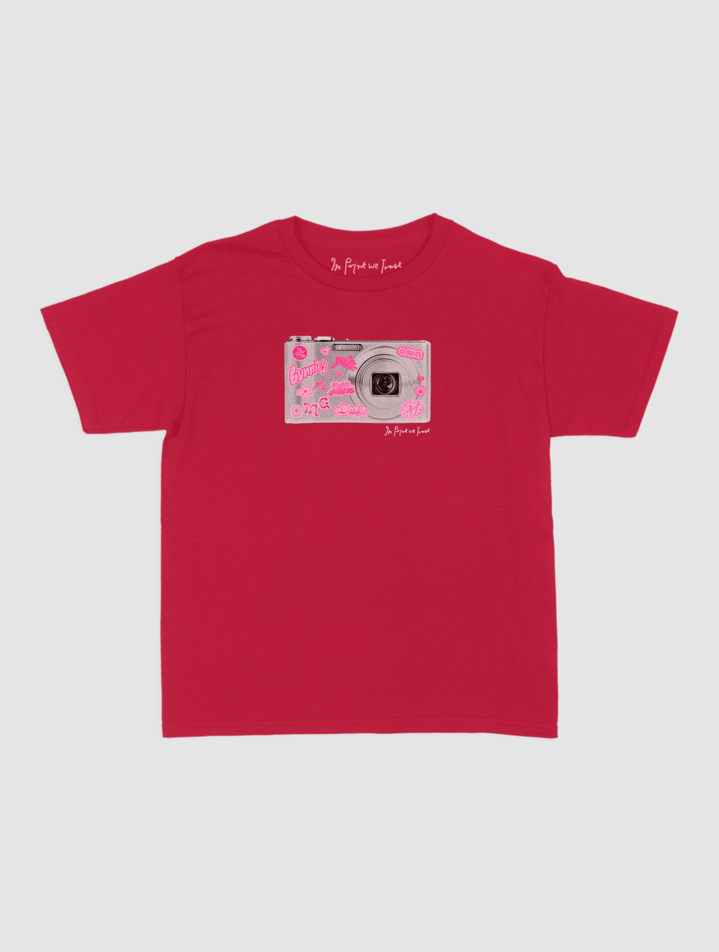 digital baby tee - In Print We Trust