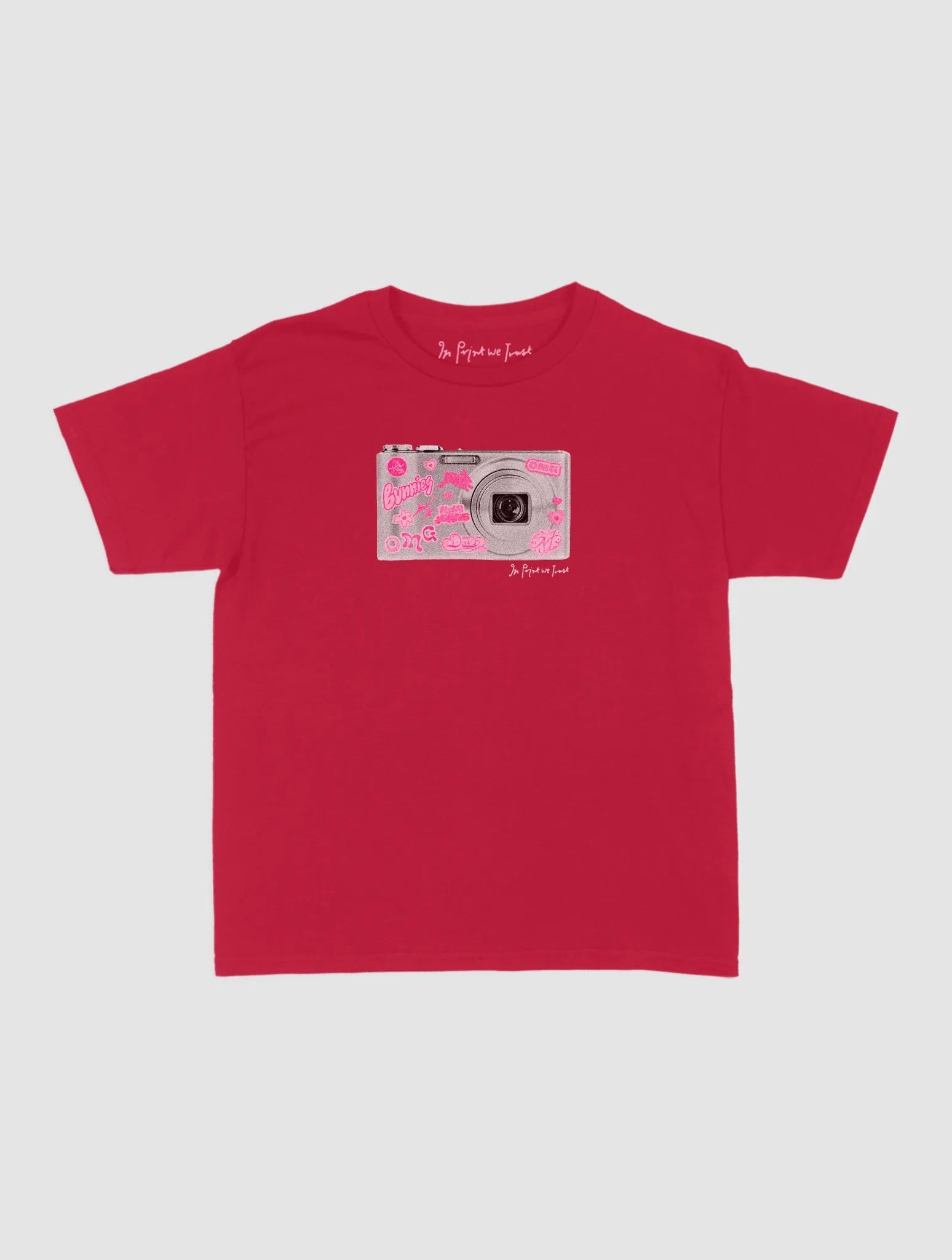 digital baby tee - In Print We Trust