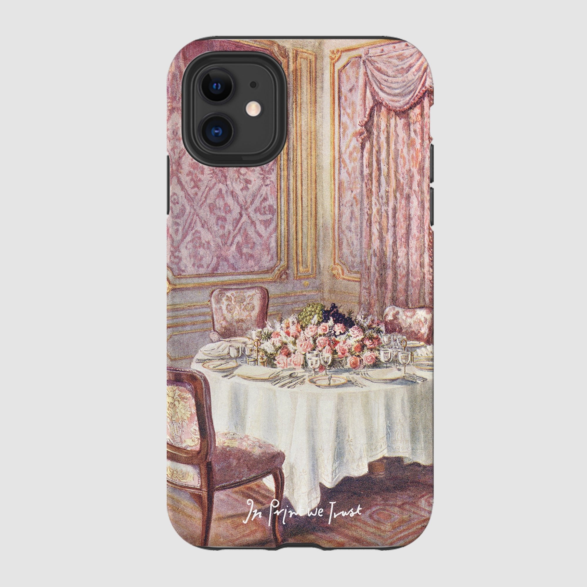 dinner tough iPhone case - In Print We Trust