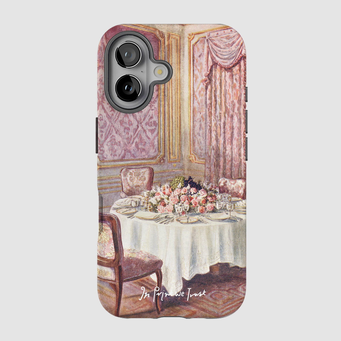dinner tough iPhone case - In Print We Trust