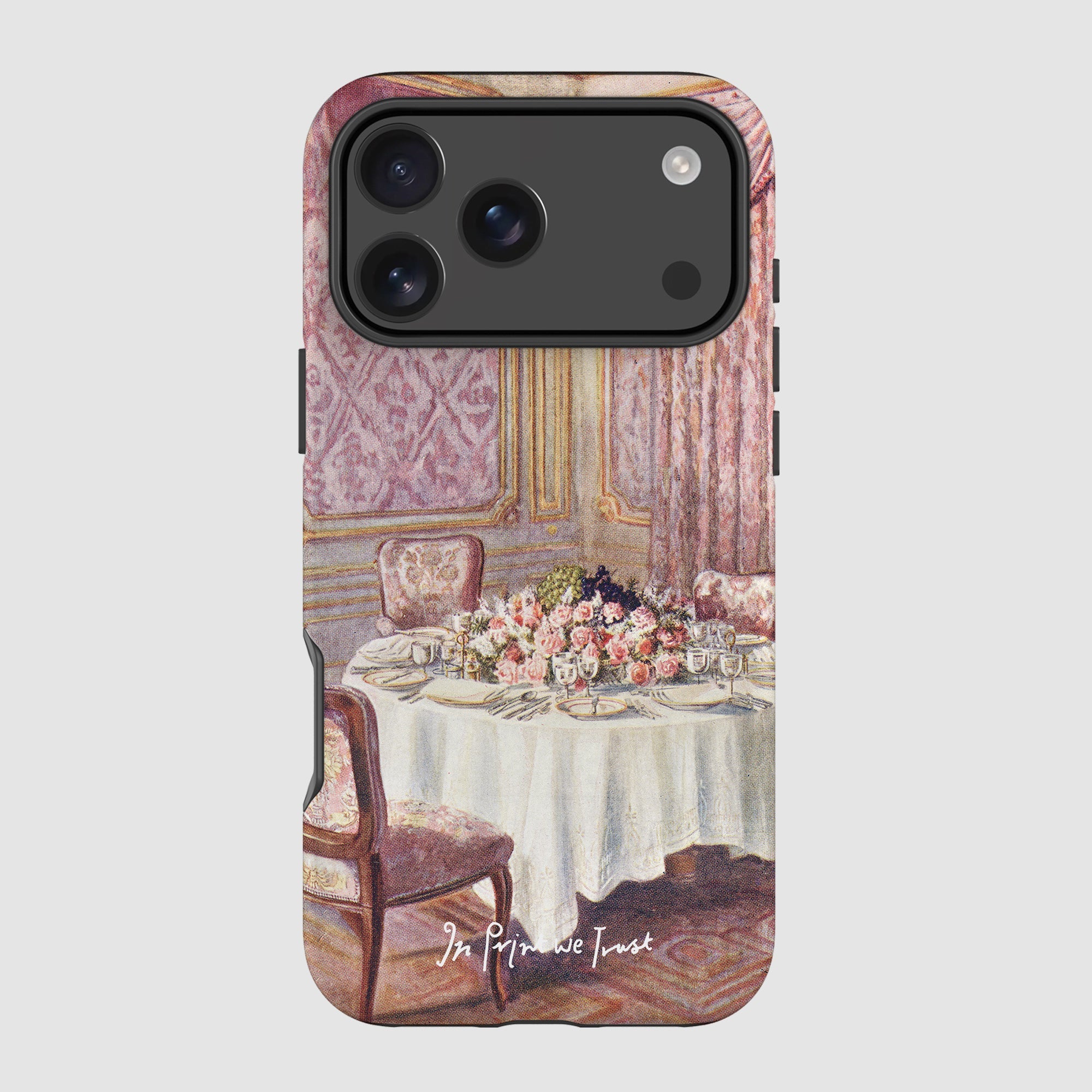 dinner tough iPhone case - In Print We Trust