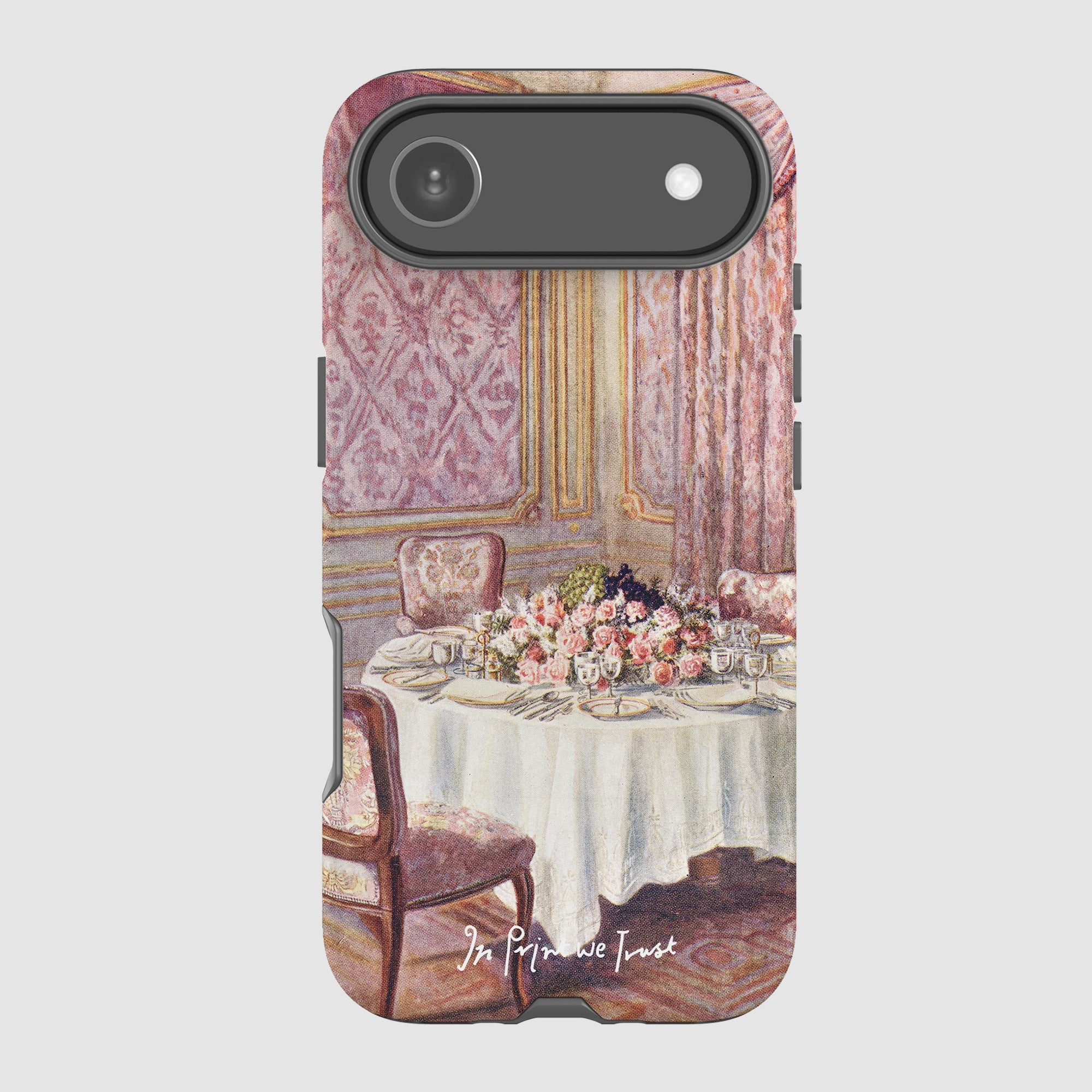 dinner tough iPhone case - In Print We Trust