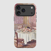dinner tough iPhone case - In Print We Trust