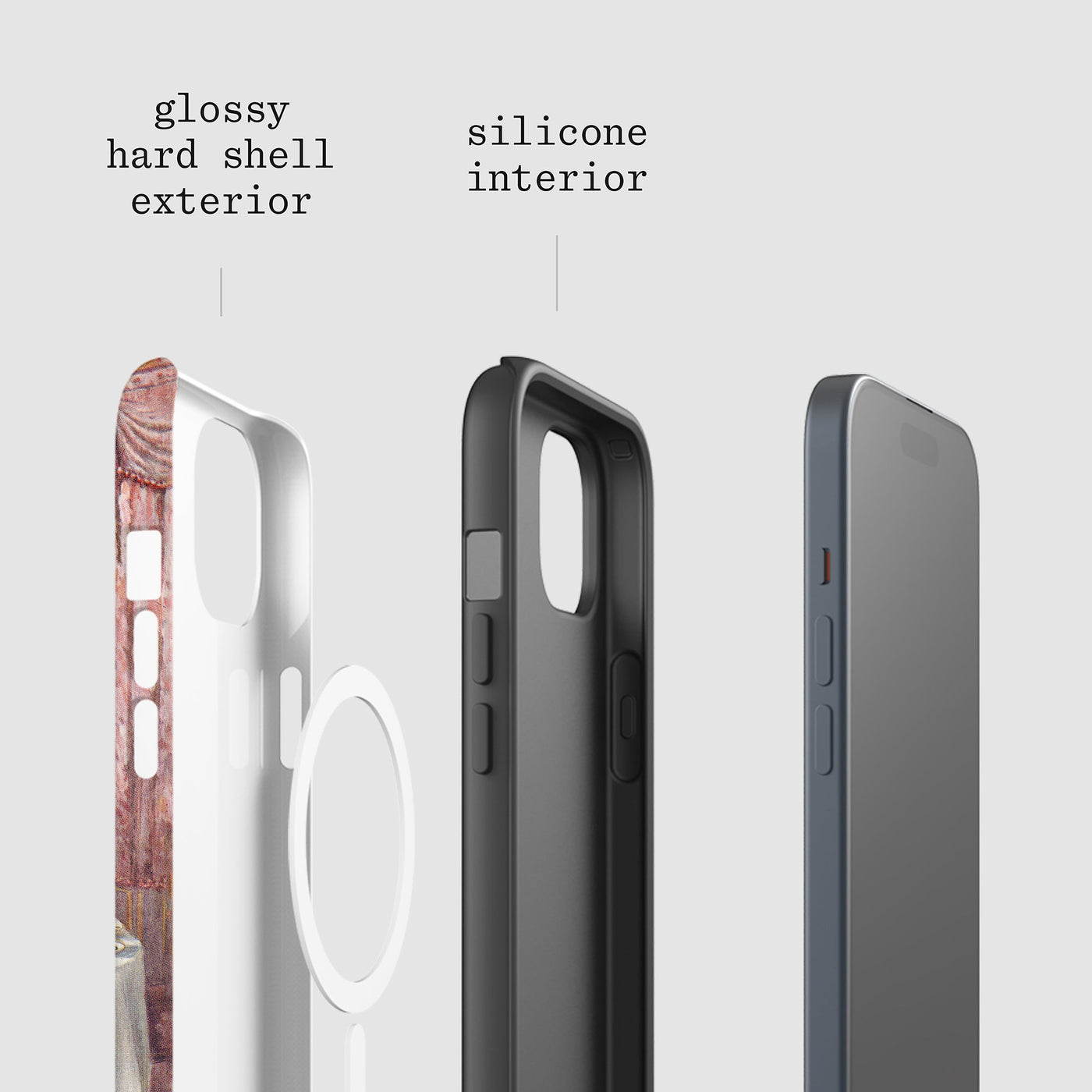 dinner tough iPhone case - In Print We Trust