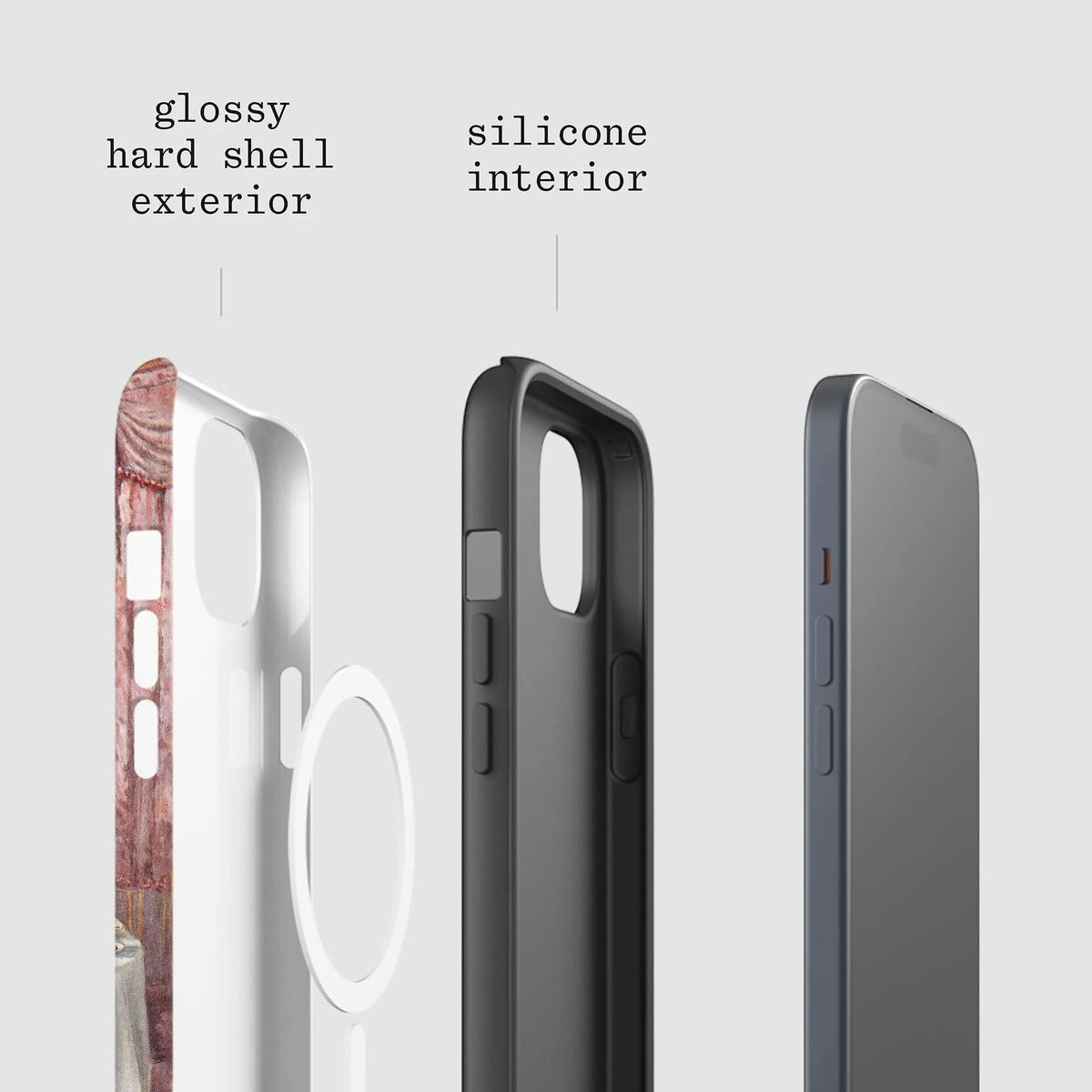 dinner tough iPhone case - In Print We Trust