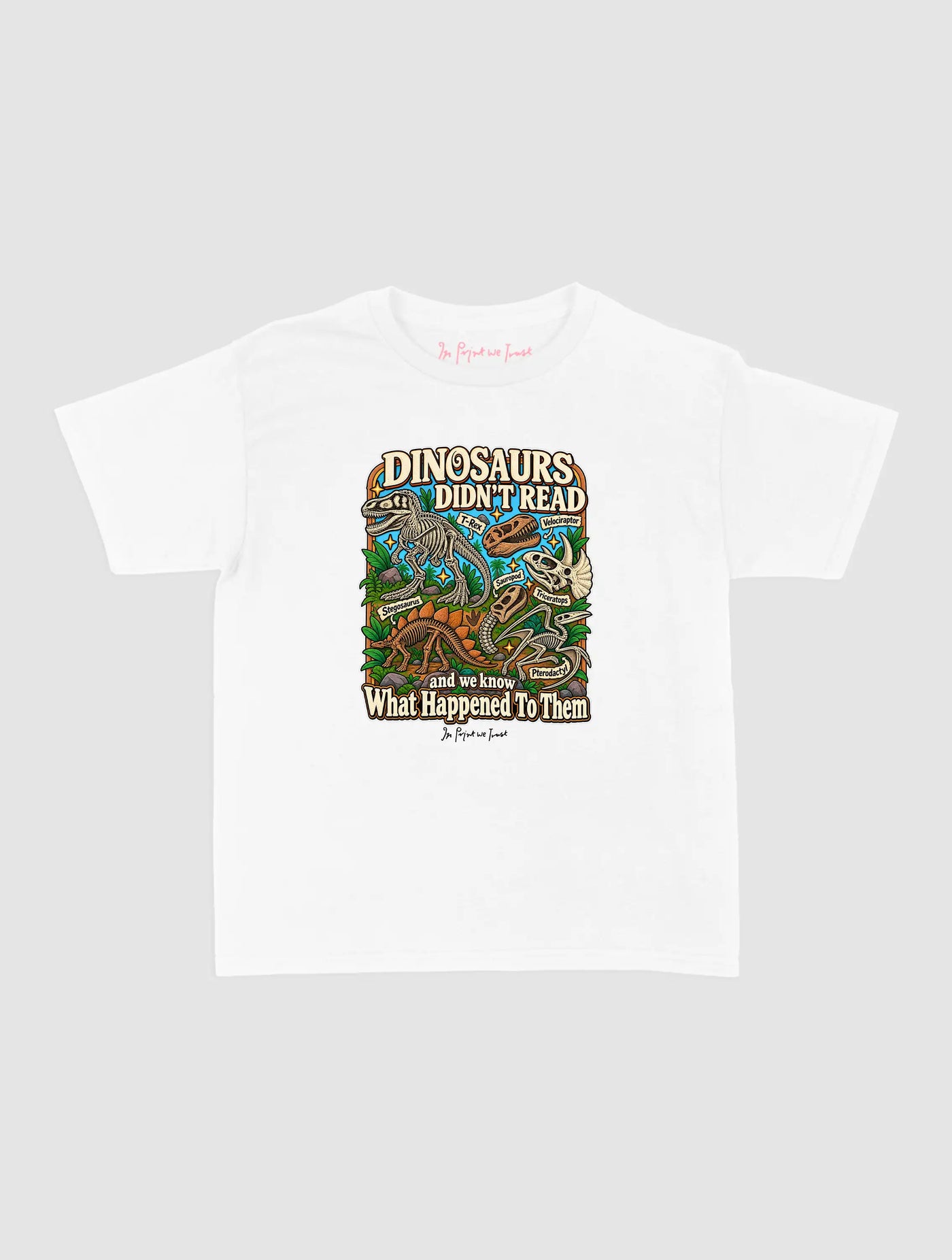 dinosaurs didnt read