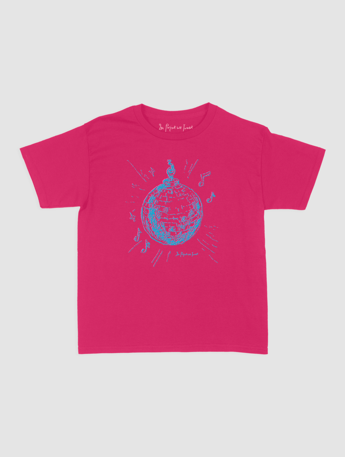 disco baby tee - In Print We Trust