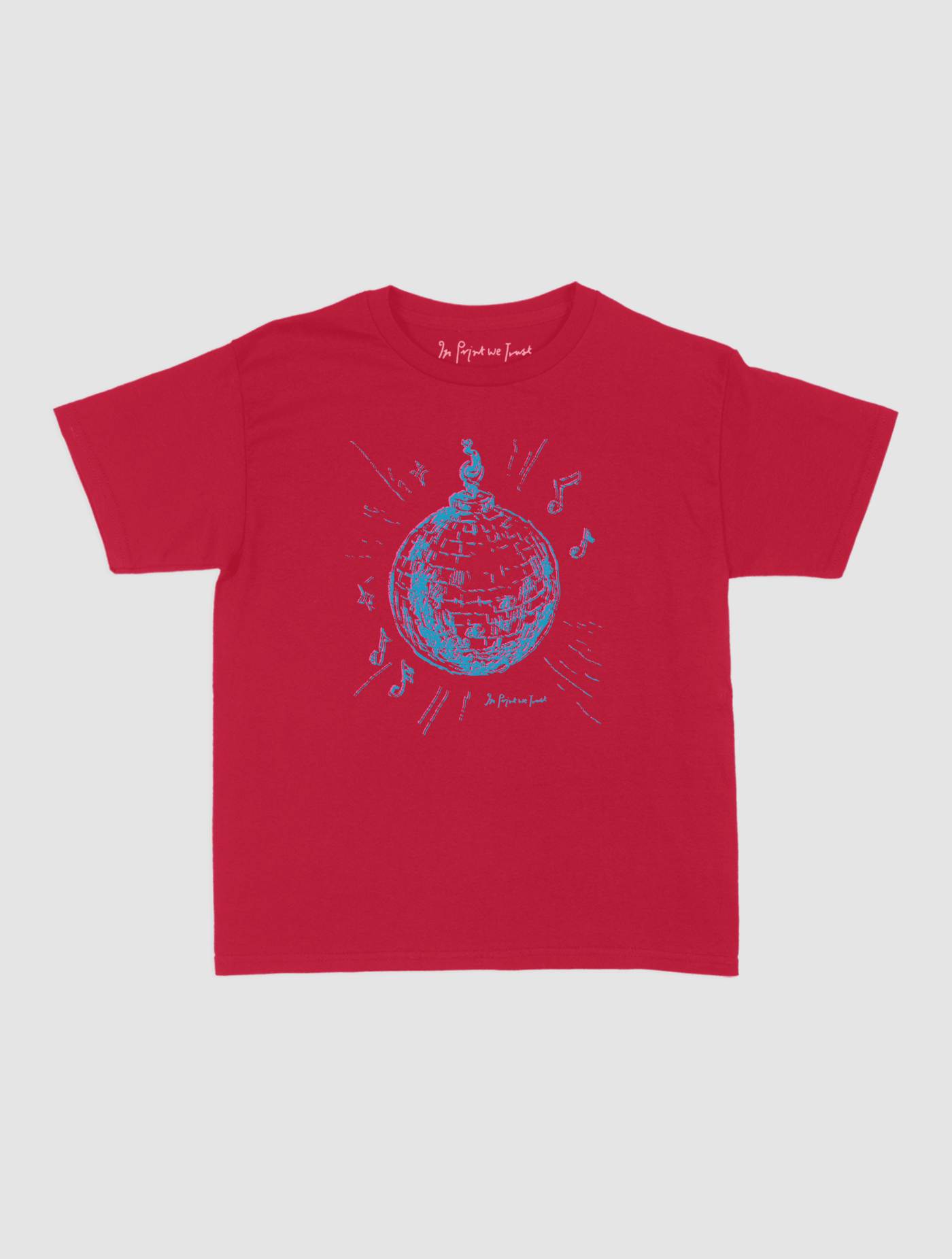 disco baby tee - In Print We Trust
