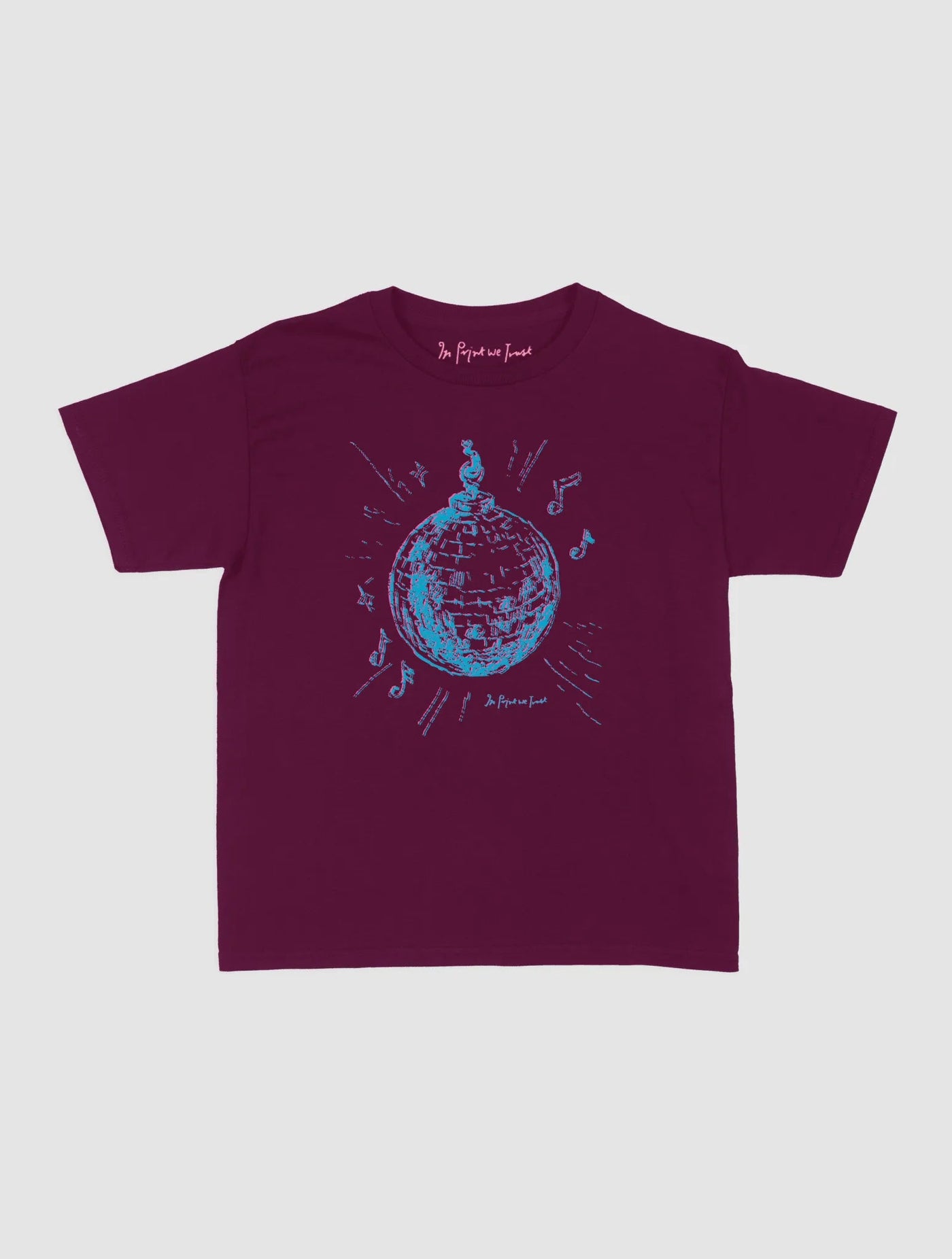 disco baby tee - In Print We Trust
