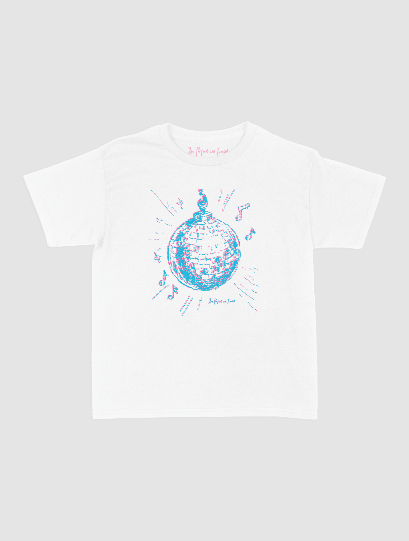disco baby tee - In Print We Trust