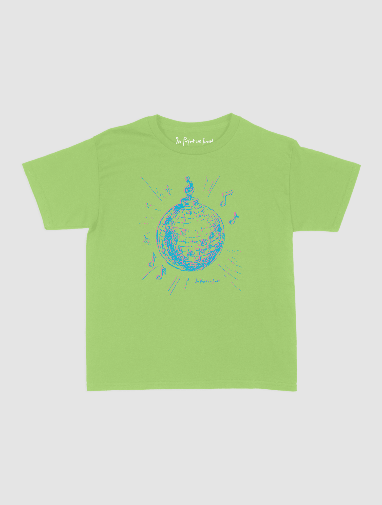disco baby tee - In Print We Trust