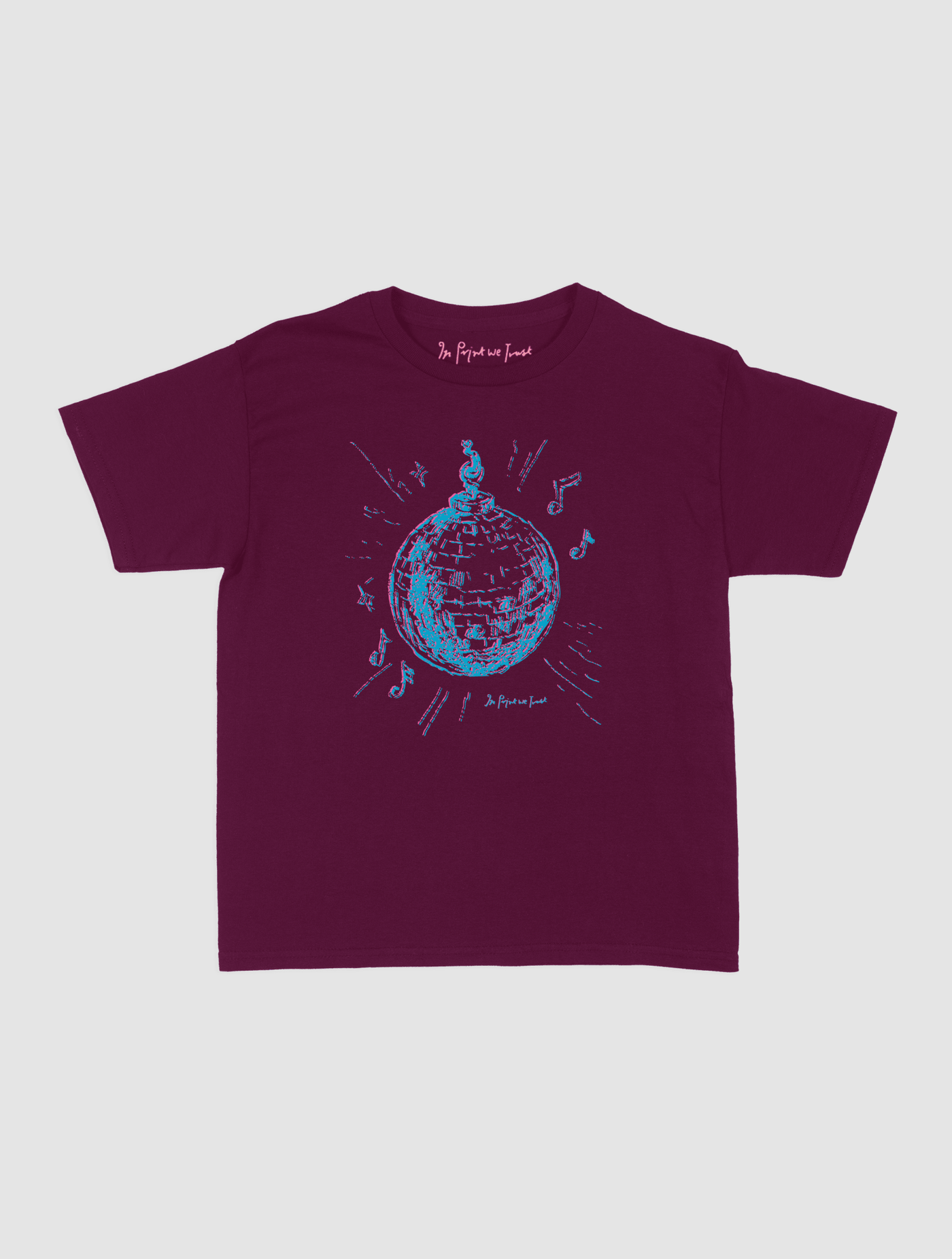 disco baby tee - In Print We Trust