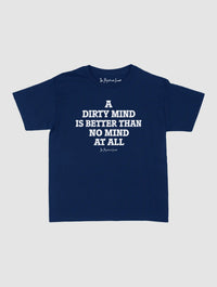 dirty mind baby tee