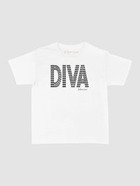 diva baby tee - In Print We Trust