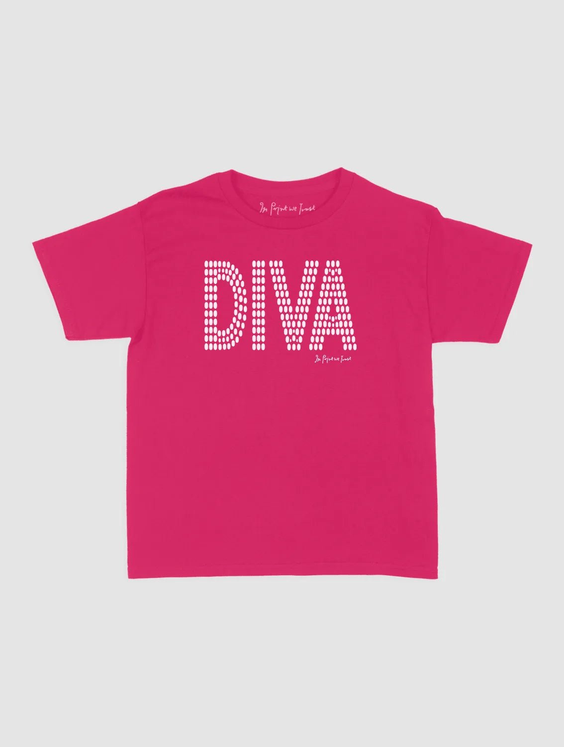diva baby tee - In Print We Trust