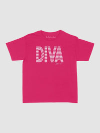 diva baby tee - In Print We Trust