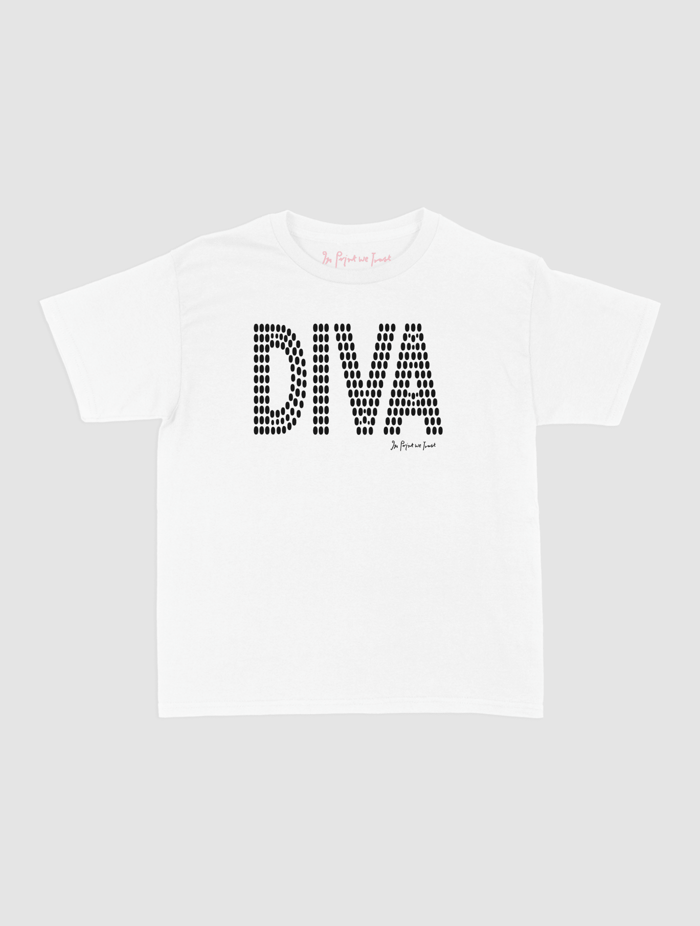 diva baby tee - In Print We Trust