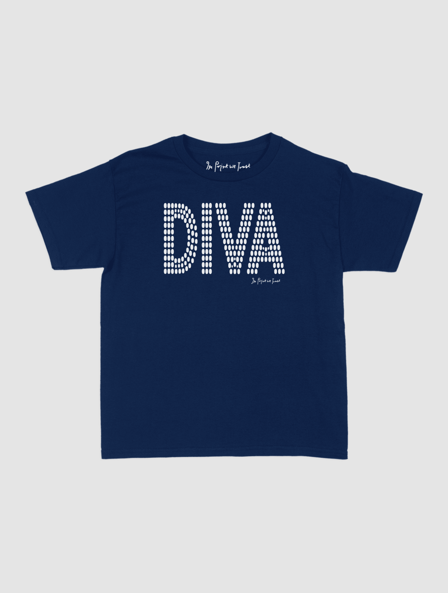 diva baby tee - In Print We Trust