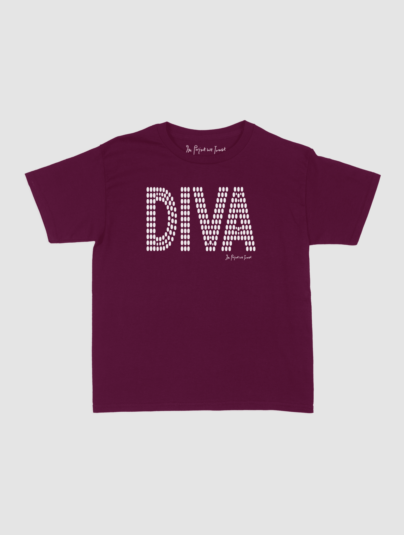 diva baby tee - In Print We Trust