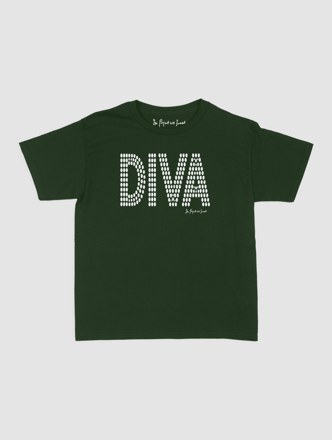 diva baby tee - In Print We Trust