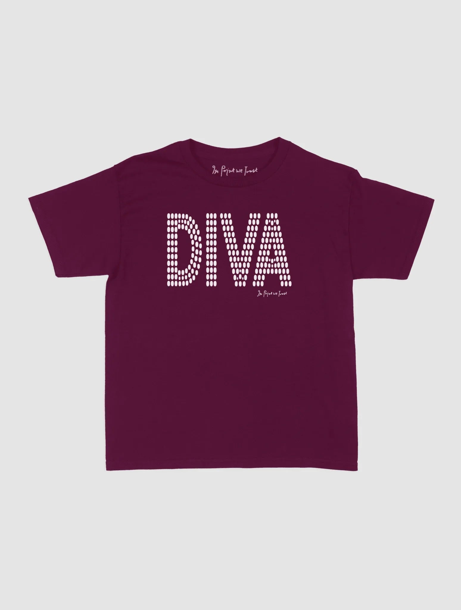 diva baby tee - In Print We Trust