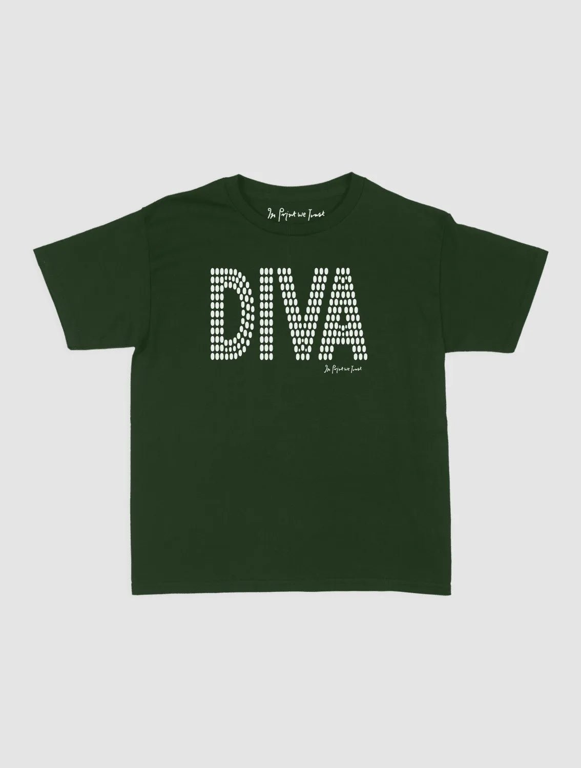 diva baby tee - In Print We Trust