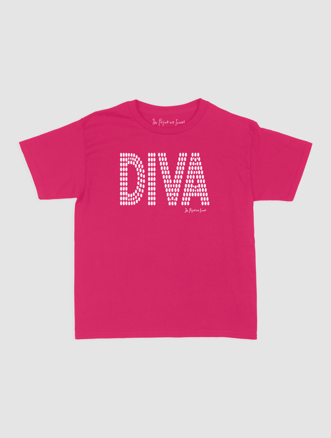diva baby tee - In Print We Trust