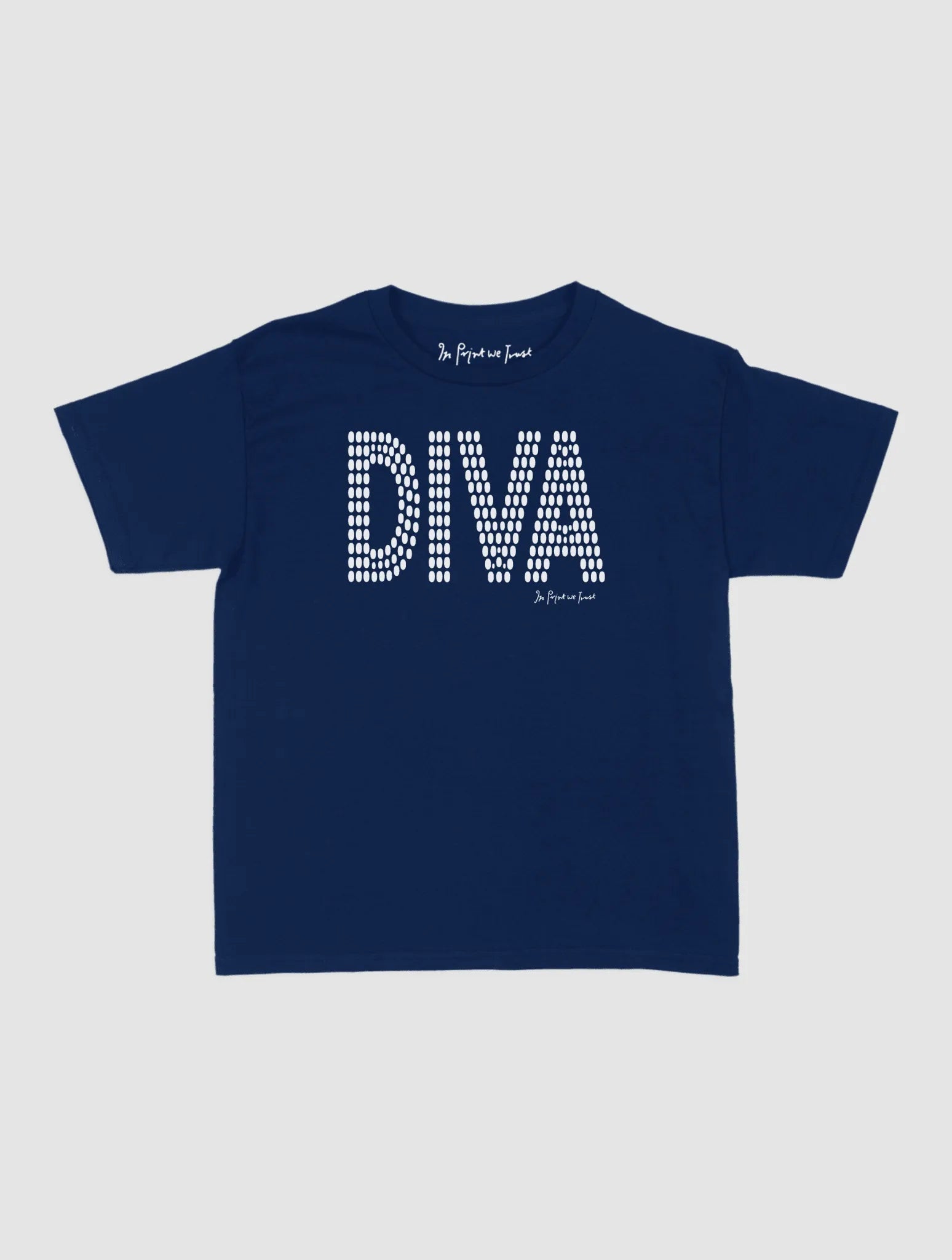 diva baby tee - In Print We Trust