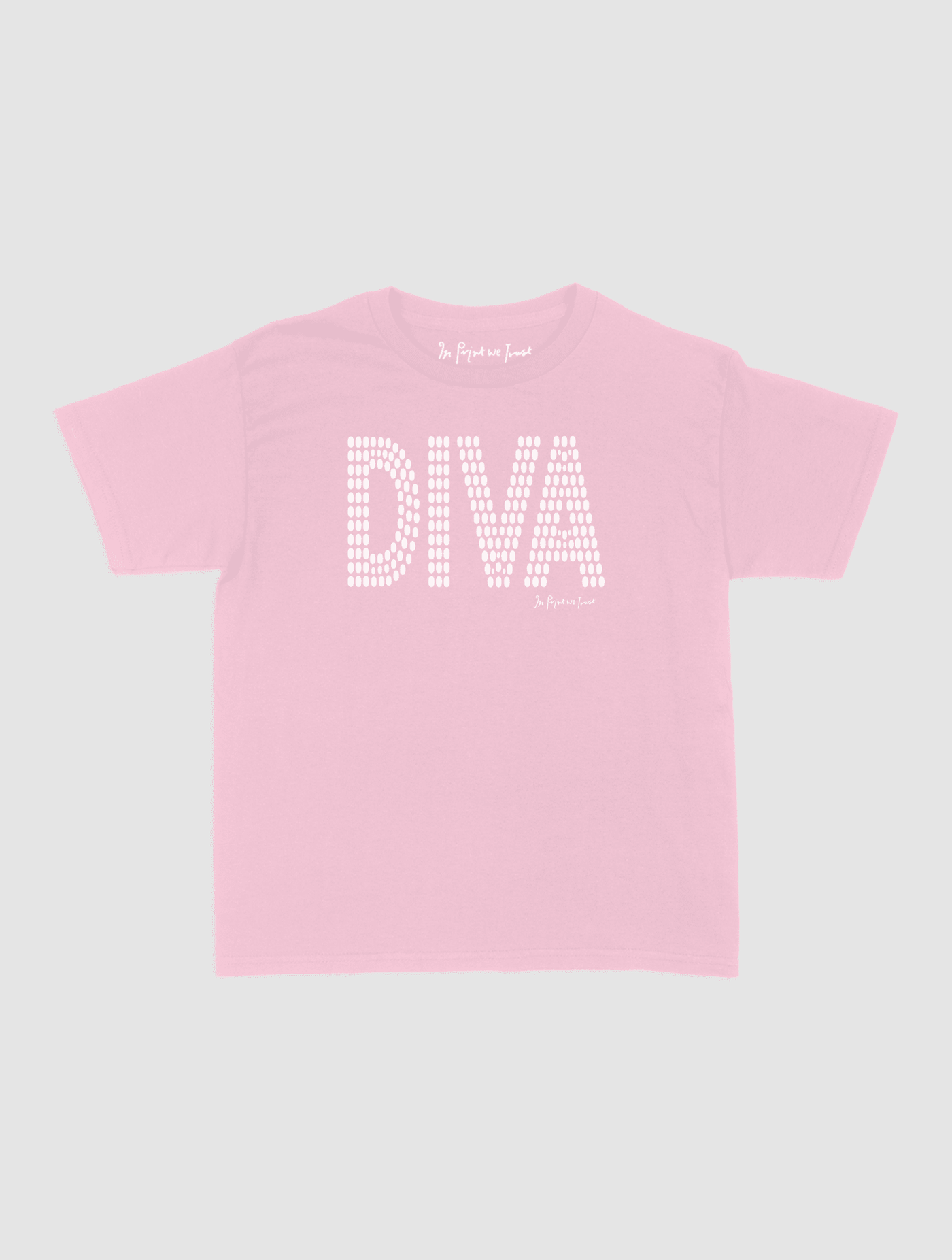 diva baby tee - In Print We Trust