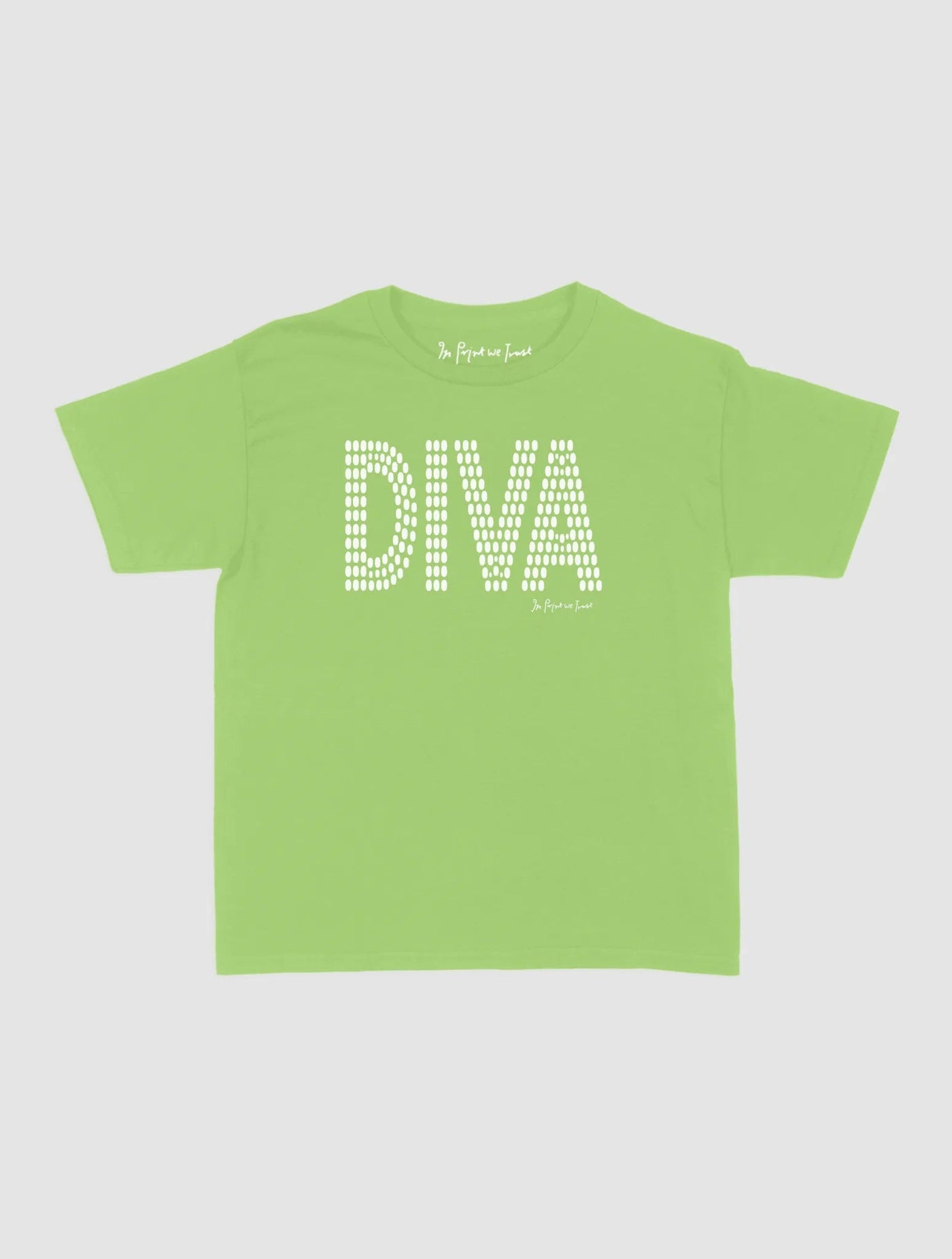 diva baby tee - In Print We Trust
