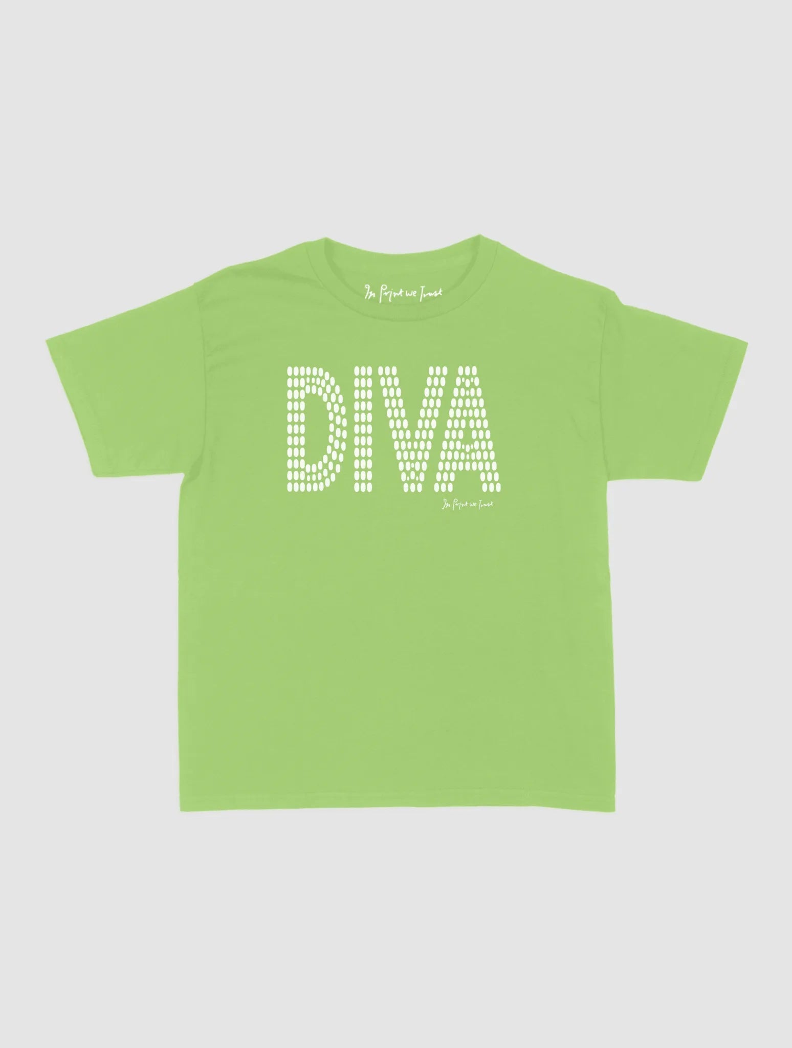 diva baby tee - In Print We Trust