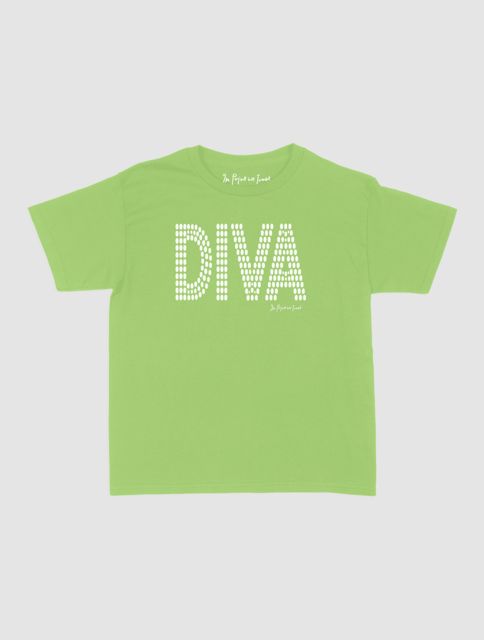 diva baby tee - In Print We Trust