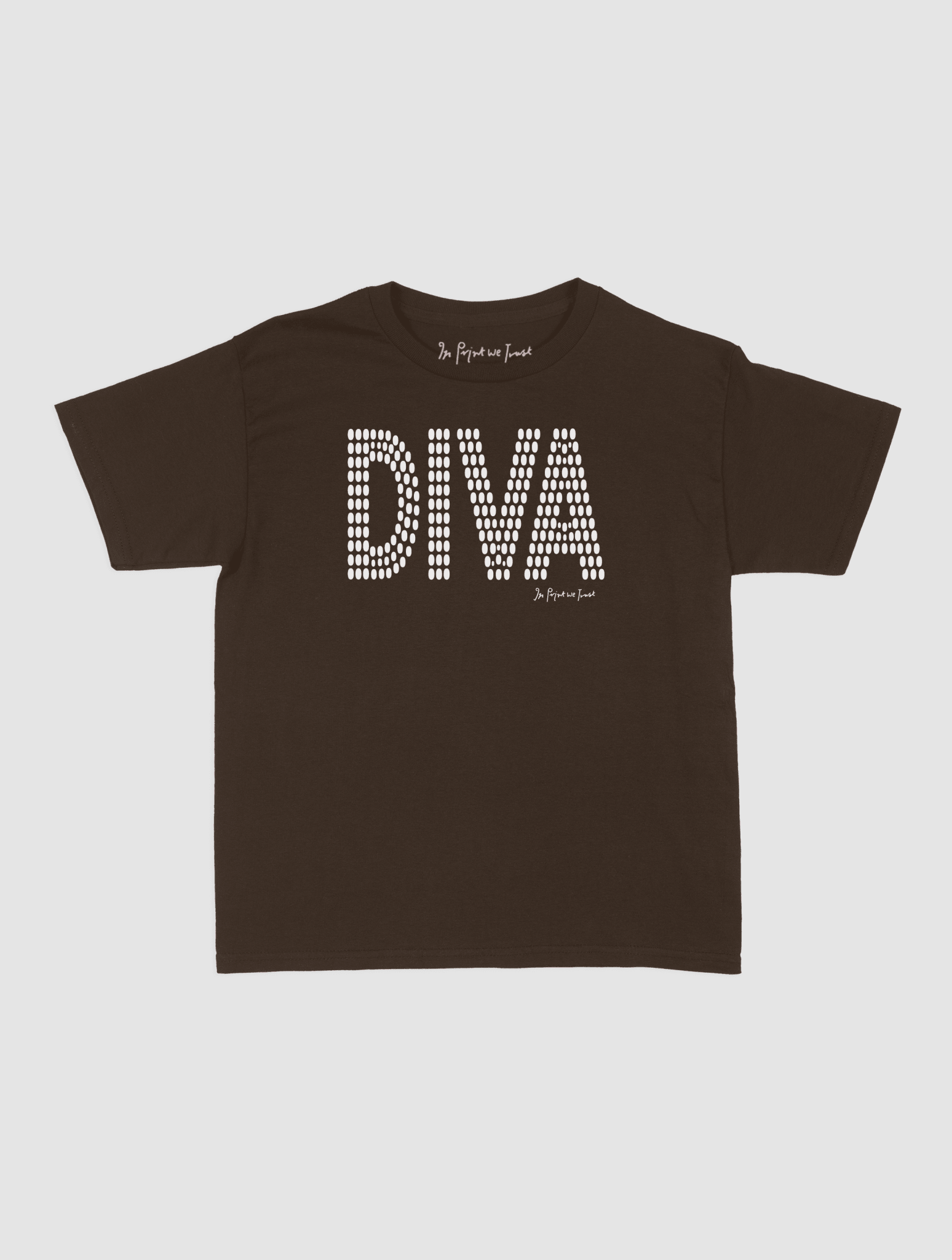 diva baby tee - In Print We Trust
