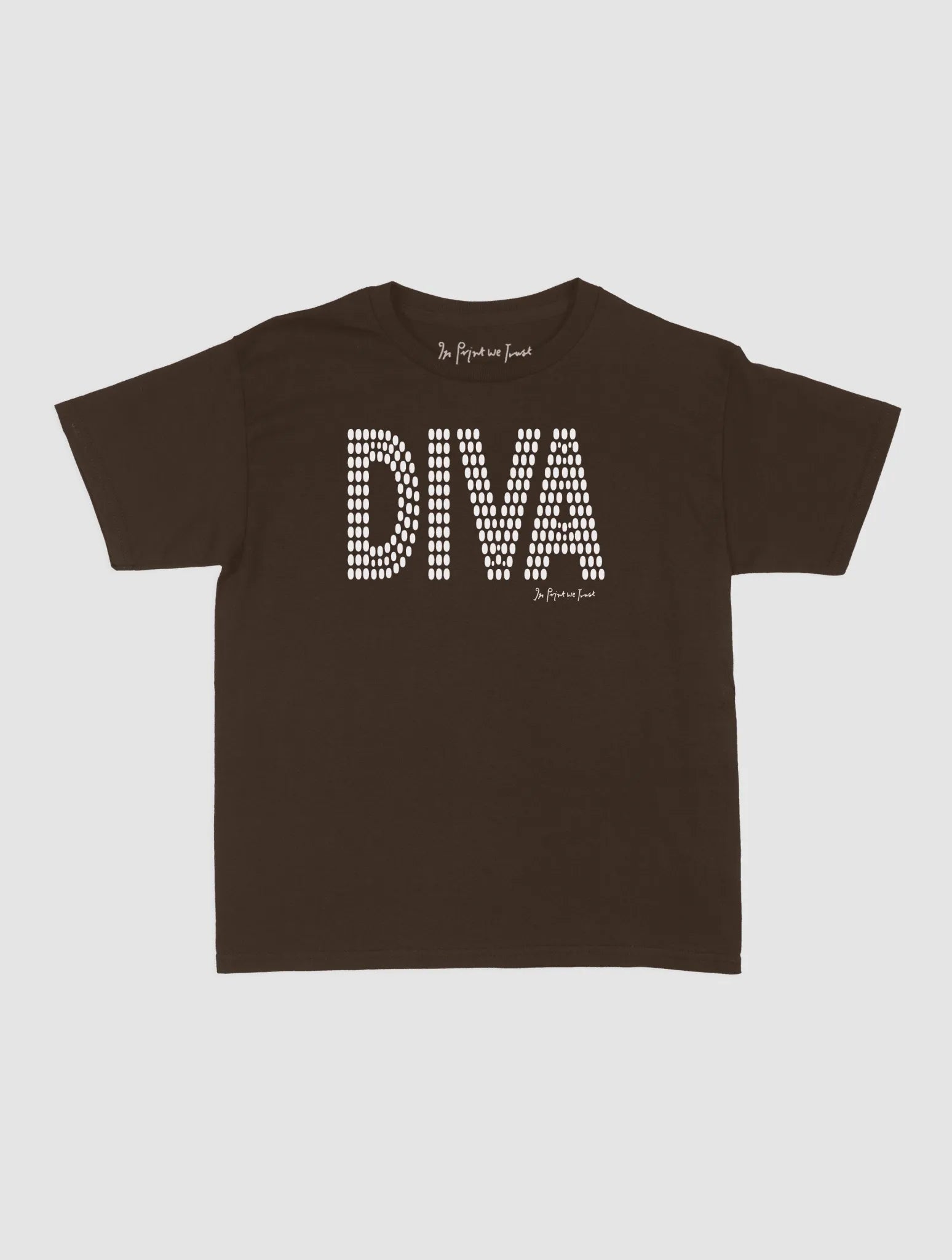diva baby tee - In Print We Trust