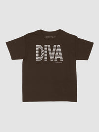 diva baby tee - In Print We Trust