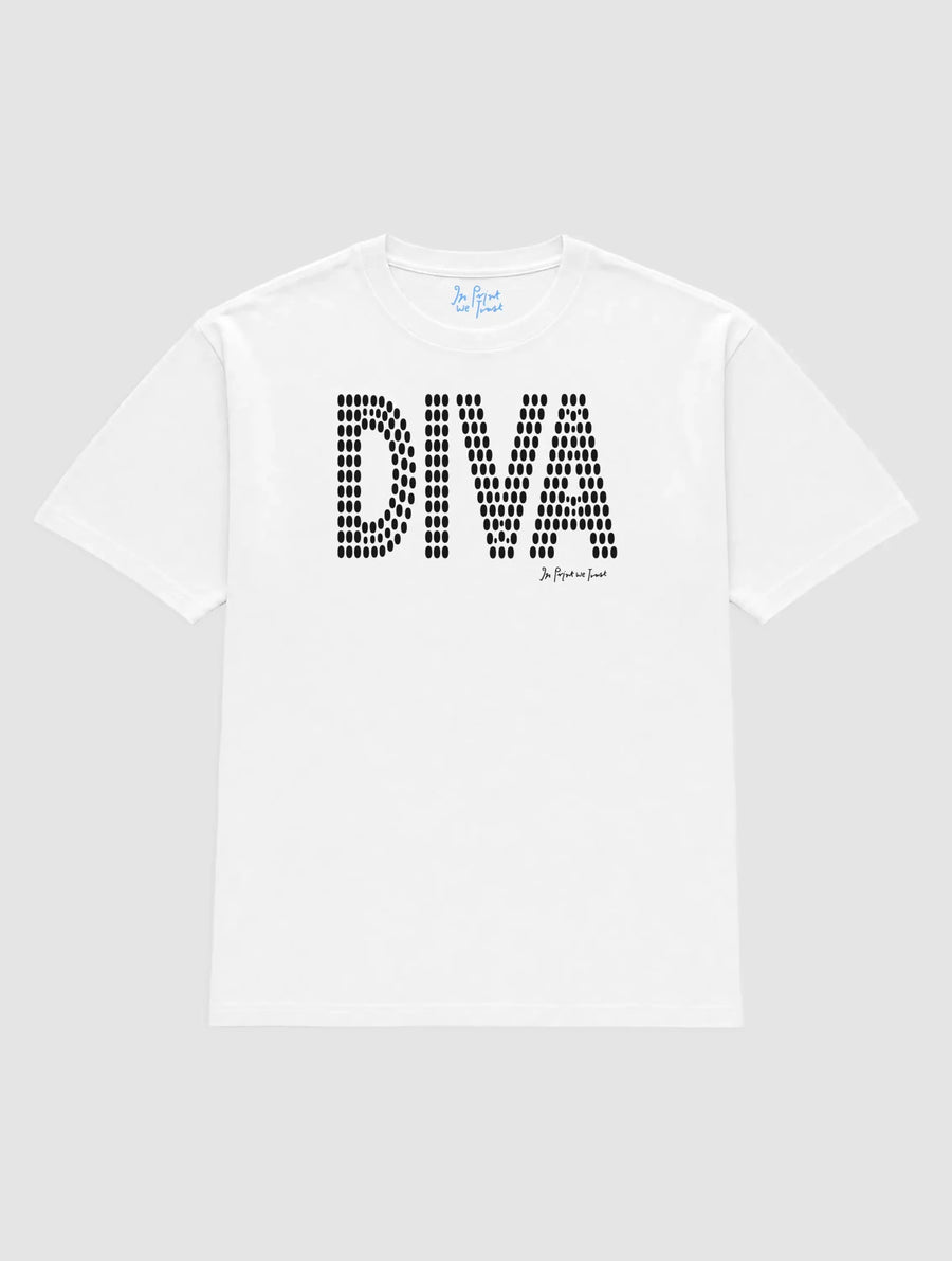 diva heavyweight tee - In Print We Trust